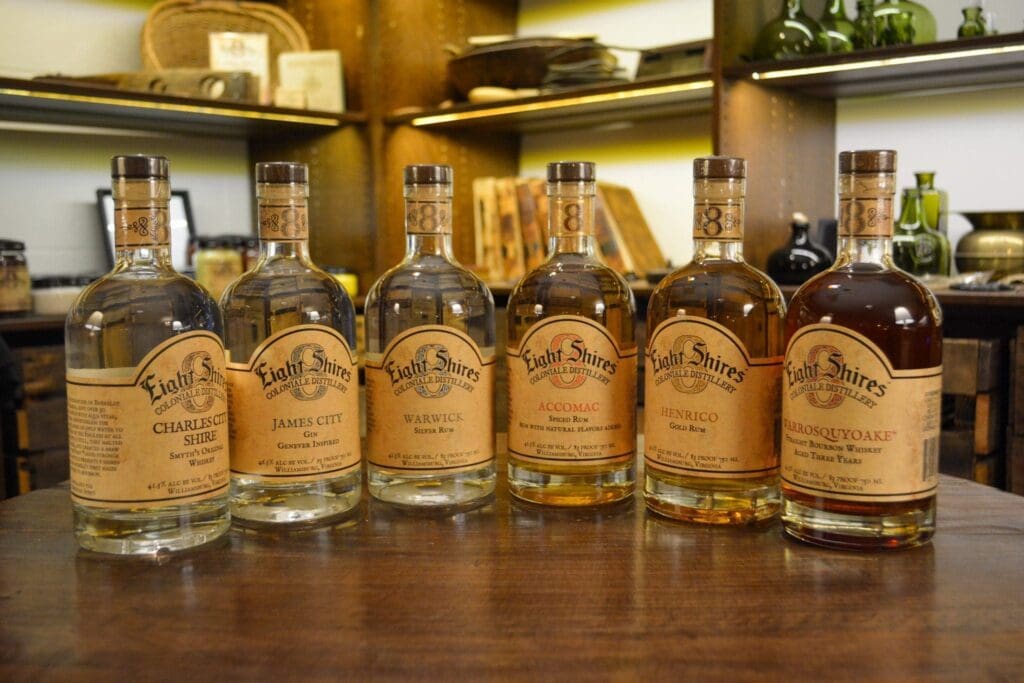 eight shrines colonial distillery