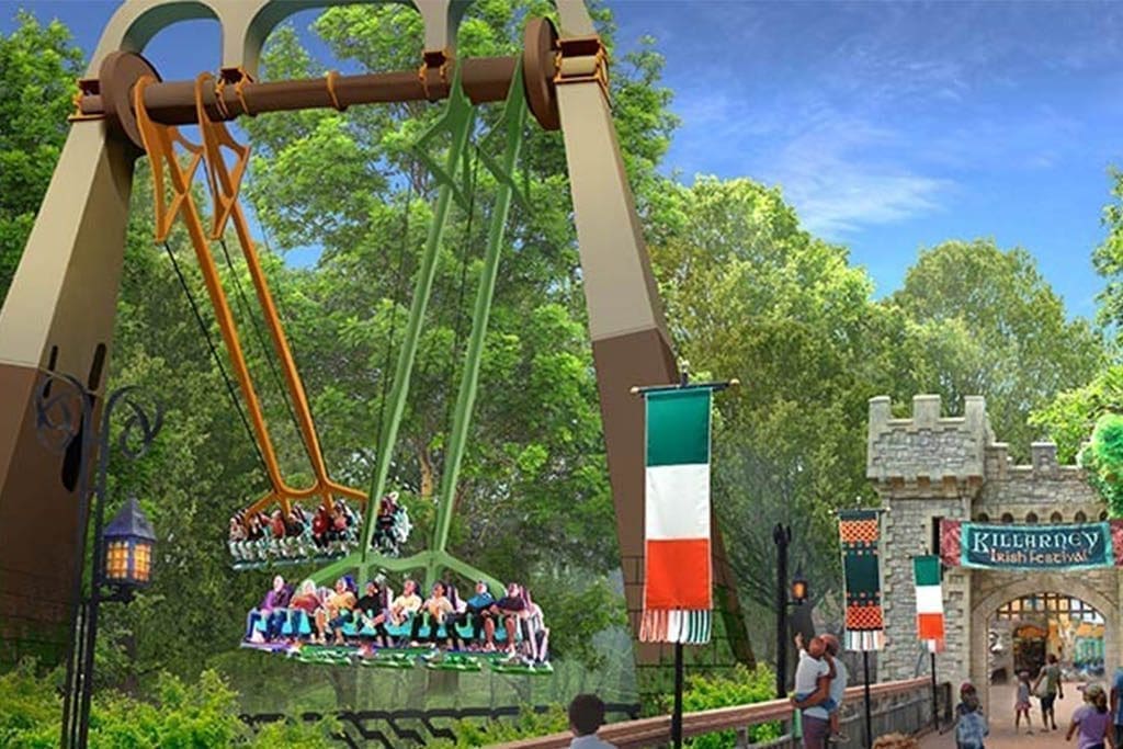 Finnegan's Flyer at Busch Gardens Williamsburg