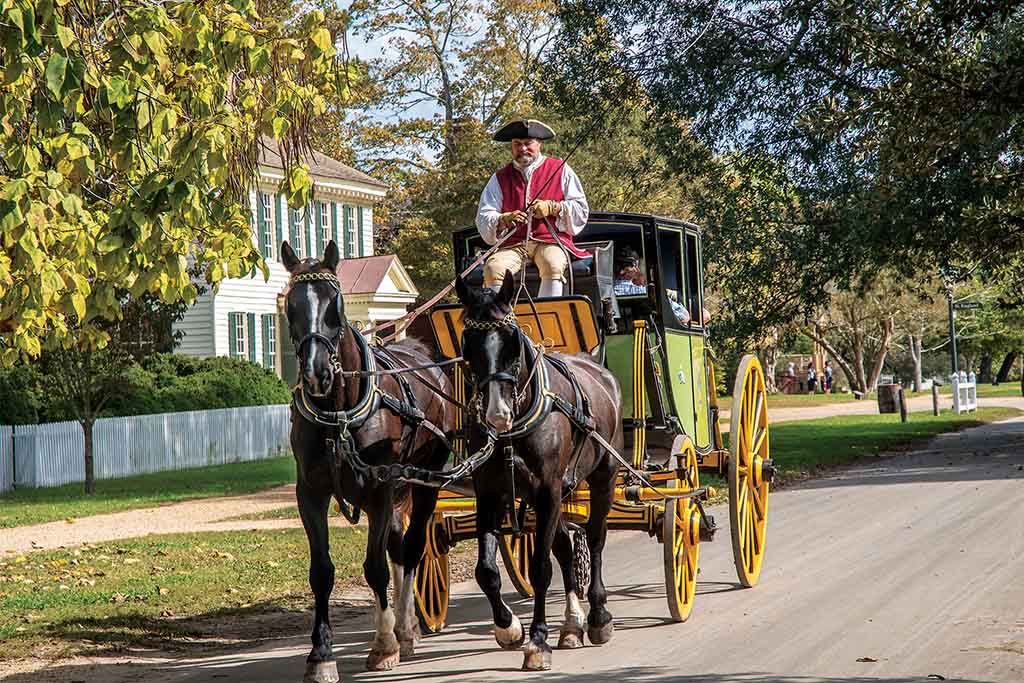 Colonial Williamsburg spring