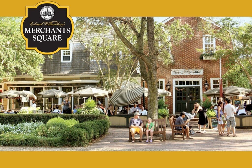 colonial wiliamsburg merchants square