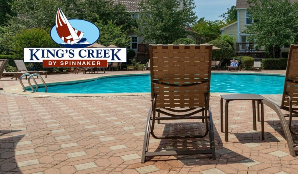 King's Creek by spinnaker