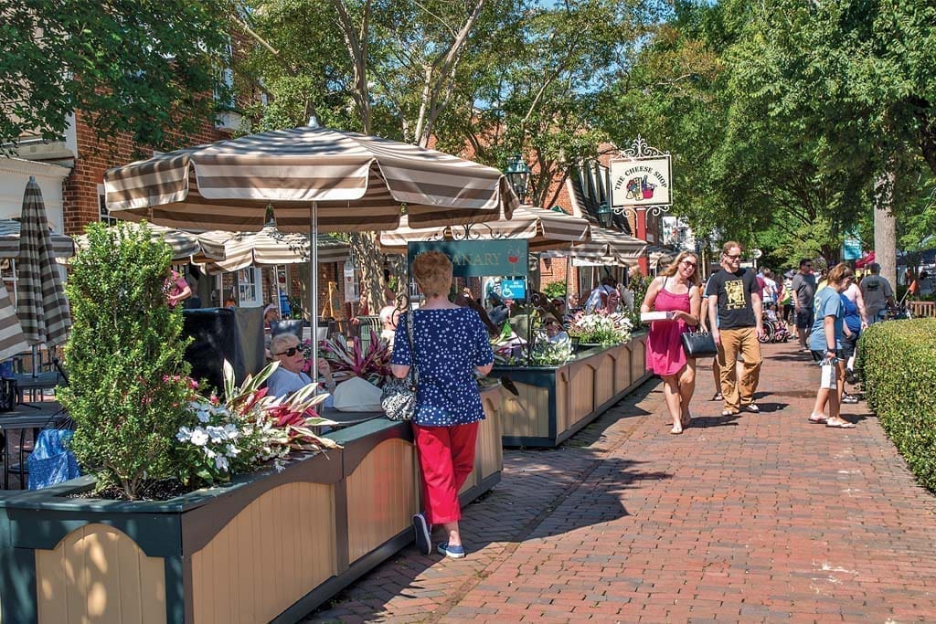 Merchants Square in Williamsburg, Virginia